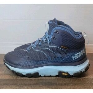 Hoka One One Toa GTX 1112033 BIAQ Women's Gore-Tex Hiking Boots Blue Size 8